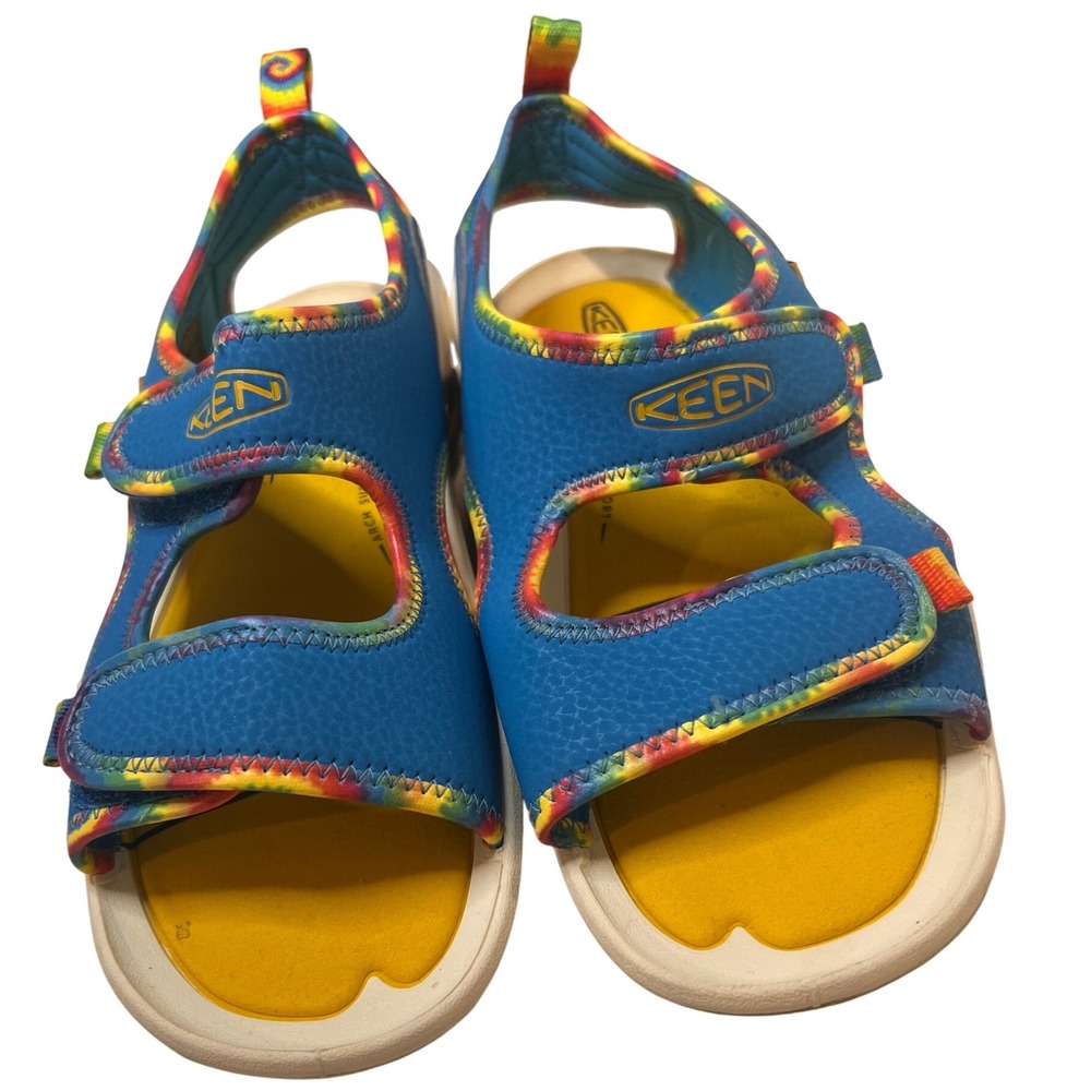 KEEN Kids Blue‎ Sandals Size 5 Water Washable Arch Support Outdoor Shoes